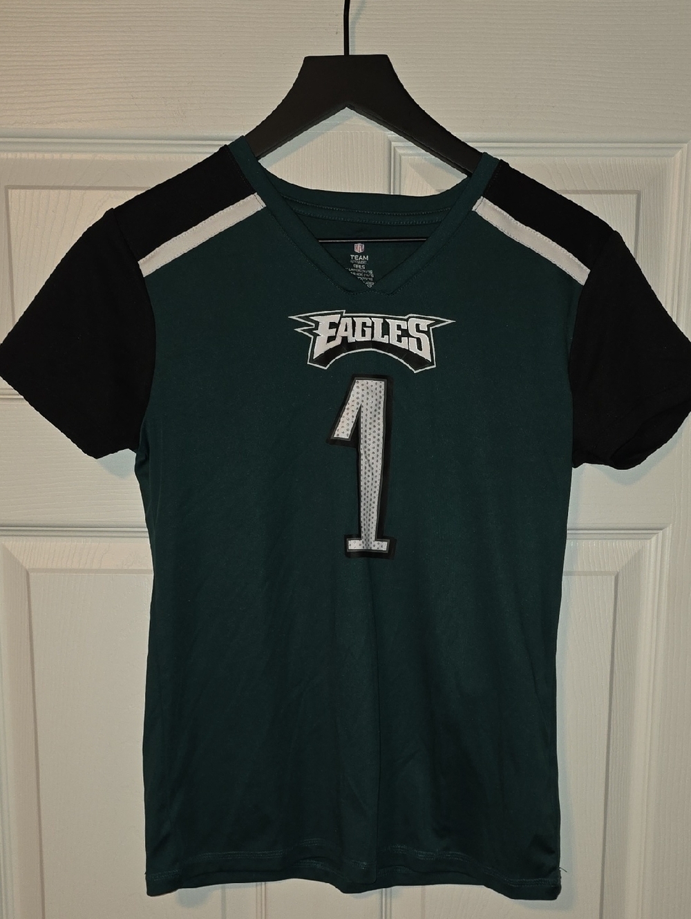 Eagles #1 Short Sleeve Fan Tee - Hurts